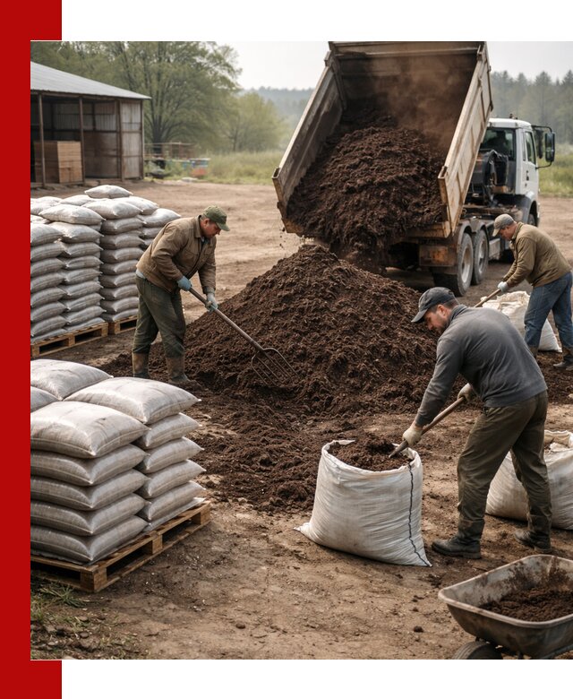 Доставка компоста оптом и в розницу в Канаше