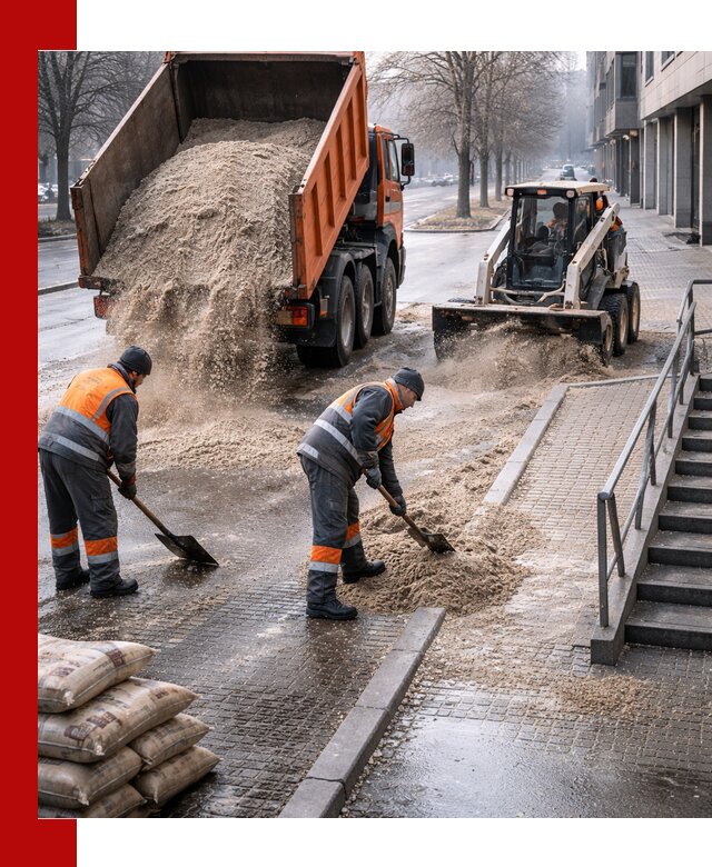 Поставка противогололедных материалов в Канаше