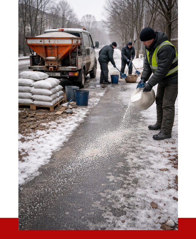 Реагент против гололеда в Канаше с доставкой от 4622 р. | ПРОНЕРУДКна