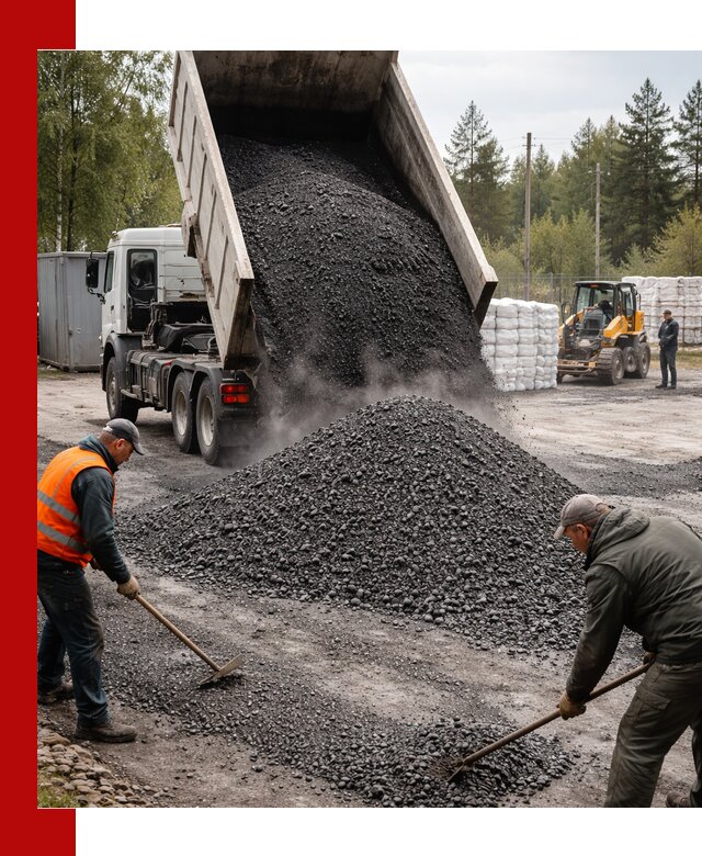Доставка и продажа асфальтного гранулята в Канаше