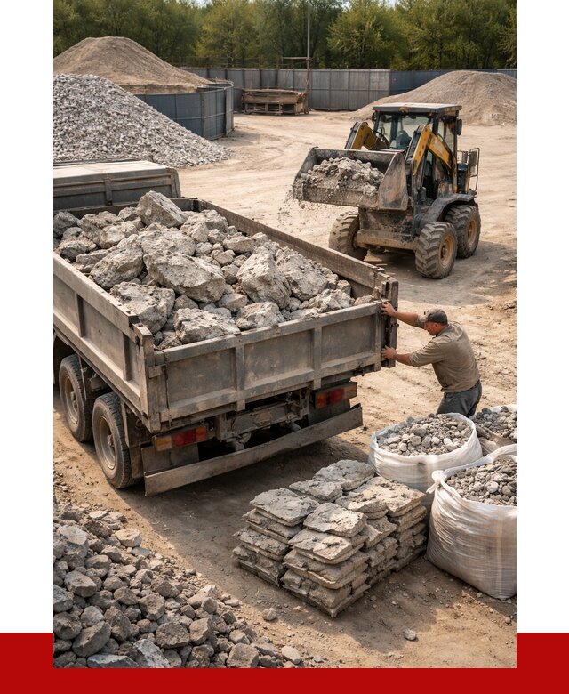 Купить бой бетона с доставкой в Канаше от 4931 р. | ПРОНЕРУДКна