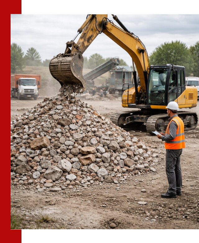 Доставка и вывоз строительного боя в Канаше