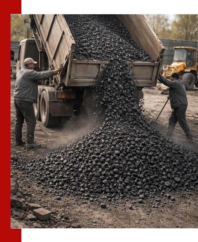 Доставка угля семечка самосвалами в Канаше