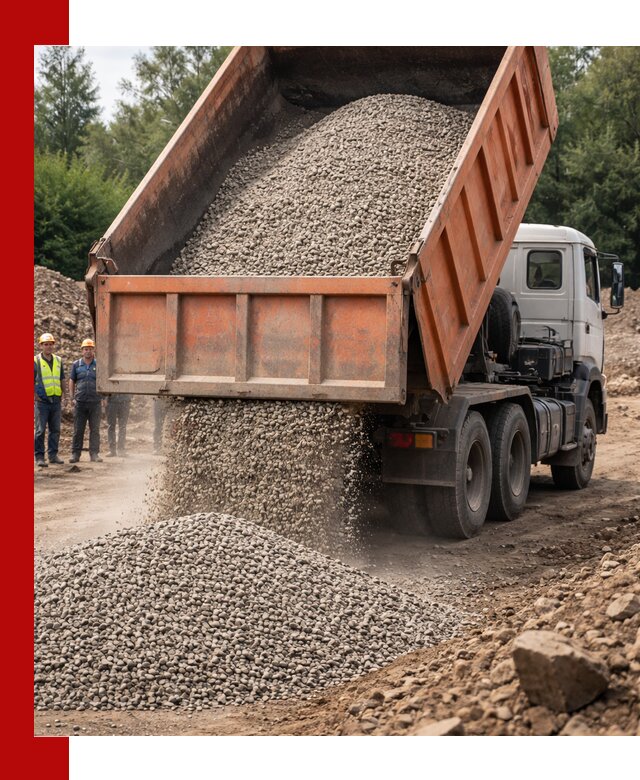 Доставка сыпучих материалов самосвалом в Канаше быстро и надежно