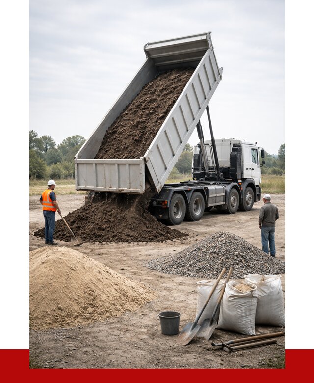 Доставка самосвалом 30 кубов в Канаше от 8731 р. | ПРОНЕРУДКна