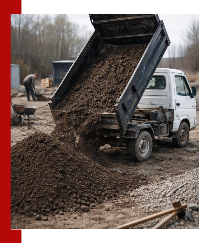 Аренда минисамосвала в Канаше для доставки сыпучих материалов