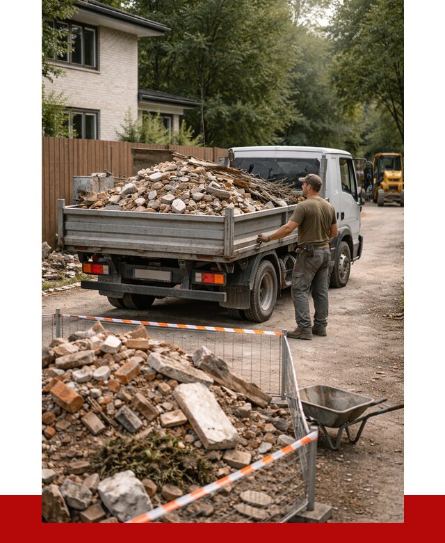 Вывоз строительного мусора с погрузкой в Канаше от 7704 р | ПРОНЕРУДКна