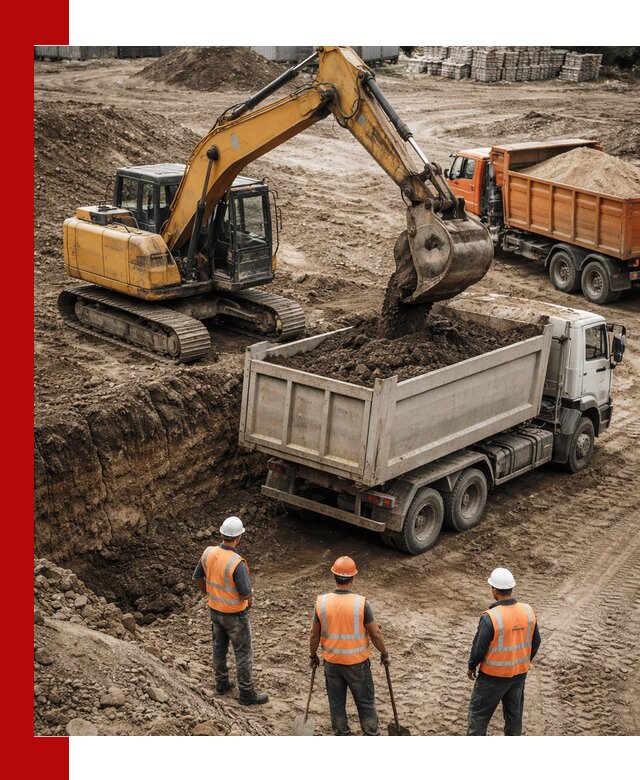 Разработка грунта для строительства и благоустройства в Канаше