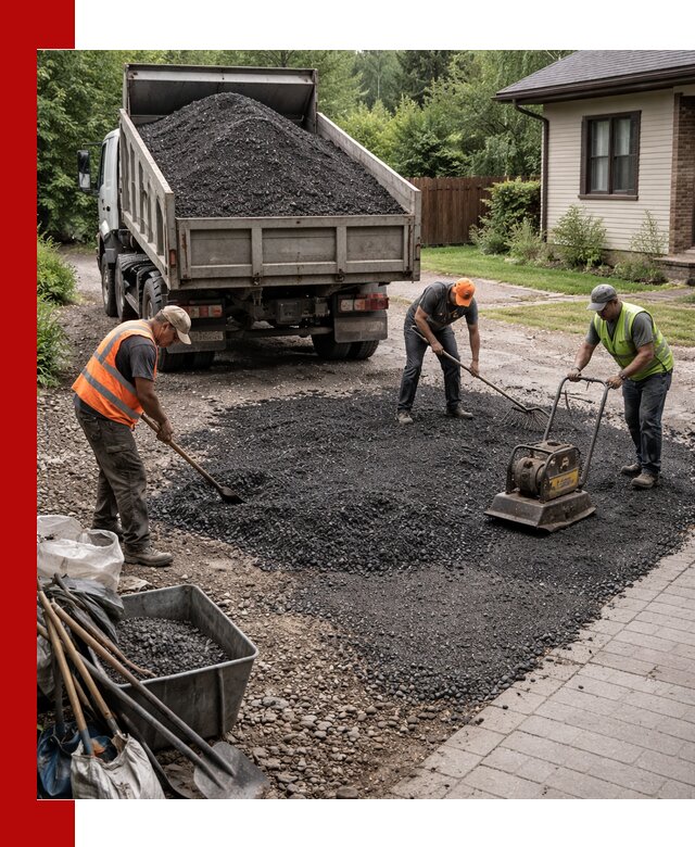 Асфальтовая крошка для двора с доставкой в Канаше